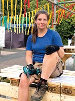 Bild von der Dozentin Sandra Bärhausen Bild von der Dozentin Sandra Bärhausen