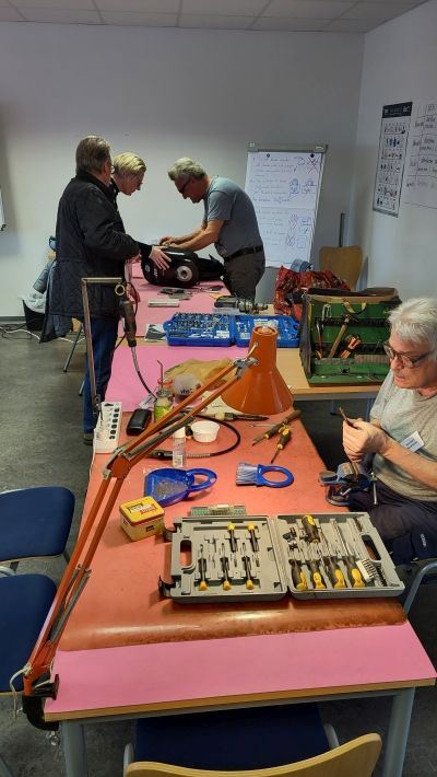 Repair-Cafe Foto vom Repair-Cafe